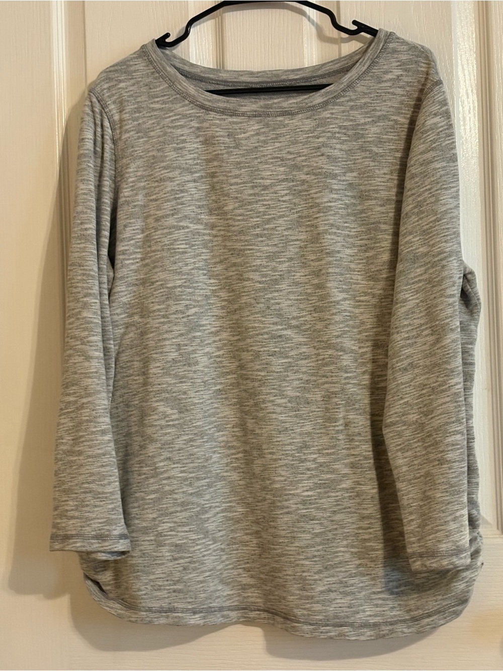 Women's Heather Gray Crewneck Sweater